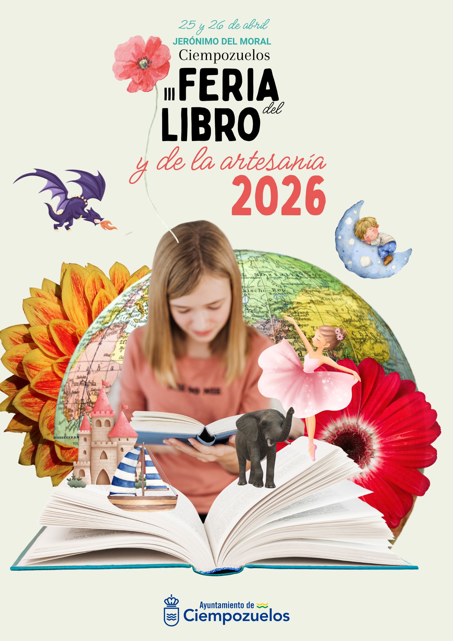 Todo listo para la III Feria del Libro y de la Artesanía de Ciempozuelos